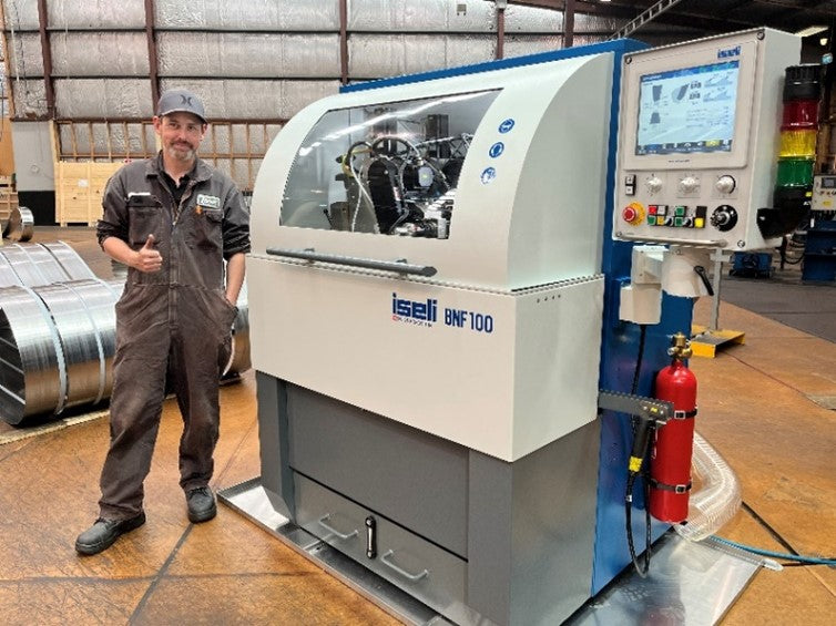 New Iseli Machines at Thode Knife and Saw Manufaturing Site Rotorua NZ